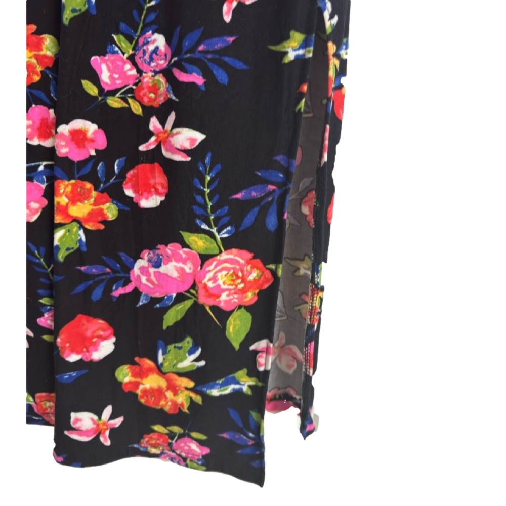 Bobbie Brooks Floral Maxi Dress Size Medium - Picture 4 of 6